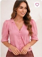 Blusa Manga Bufante